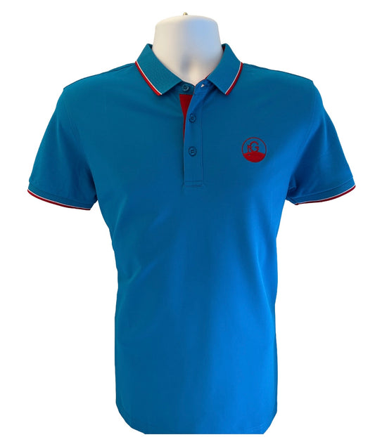 Gibson Golf Signature Polo - Sapphire Blue