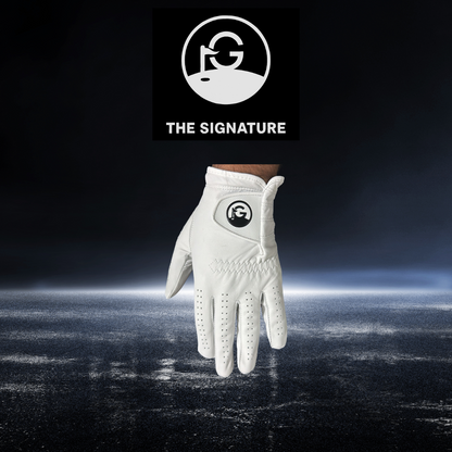 Gibson Golf Signature White Cabretta Golf Glove