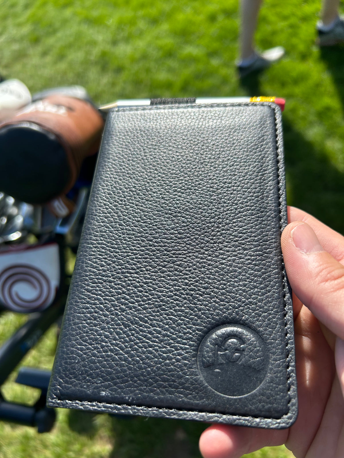 Gibson Golf Premium Top Grain Leather Scorecard Holder