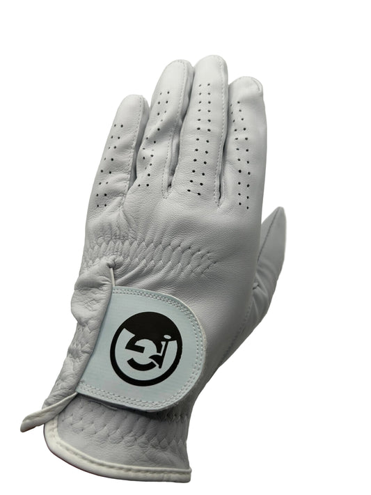 2025 Gibson Golf ‘First Cut’ White Cabretta Golf Glove