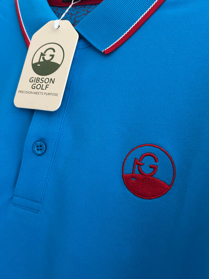 Classic Collection Polo - Gibson Golf - Sapphire Blue