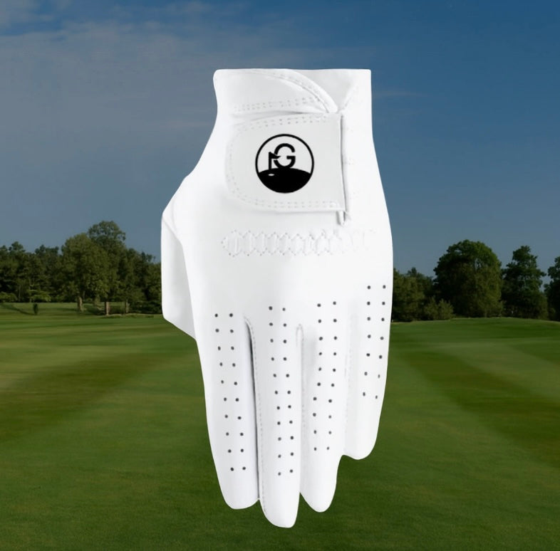 Gibson Golf White Cabretta Golf Glove - The First Cut