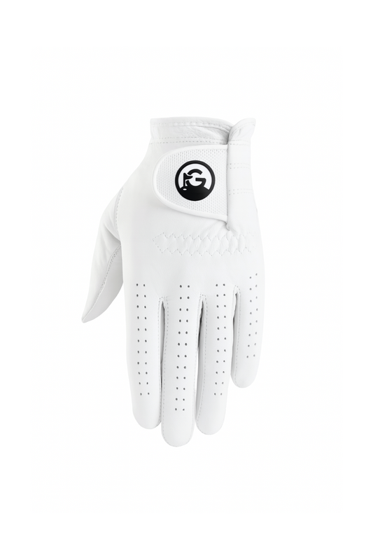 2026 Gibson Golf ‘First Cut’ White Cabretta Golf Glove
