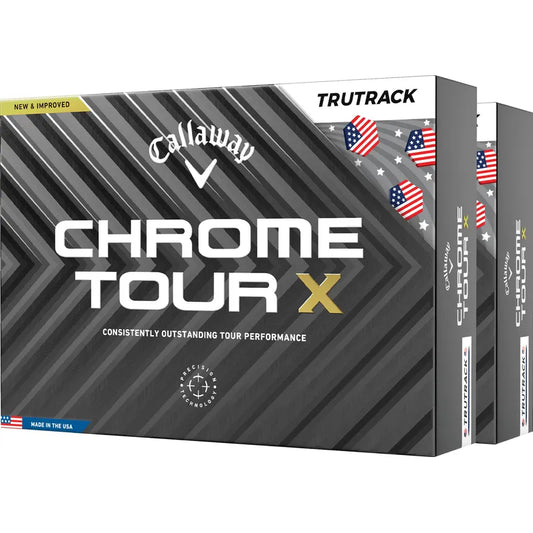 Callaway Chrome Tour X TruTrack USA Golf Balls