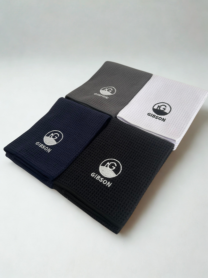 Gibson Golf Tri-fold Microfiber Waffle Towel