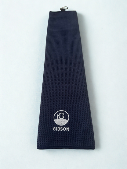 Gibson Golf Tri-fold Microfiber Waffle Towel