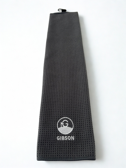 Gibson Golf Tri-fold Microfiber Waffle Towel