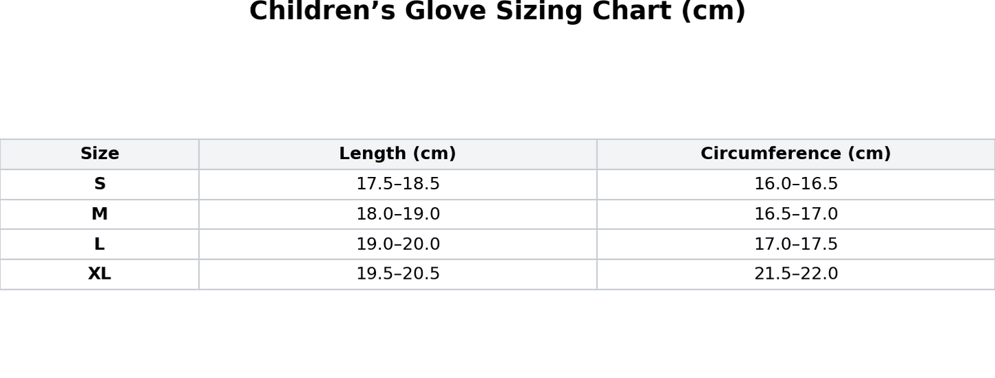 Gibson Golf - Children’s First Cut Cabretta Glove