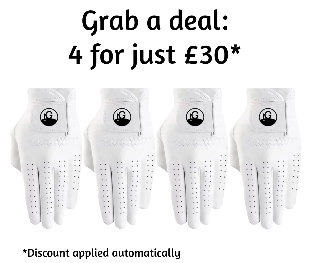 Gibson Golf White Cabretta Golf Glove - The First Cut